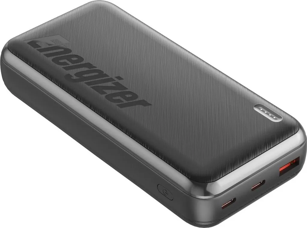 Batterie de secours Energizer anti panne de batterie 20000mAh noire