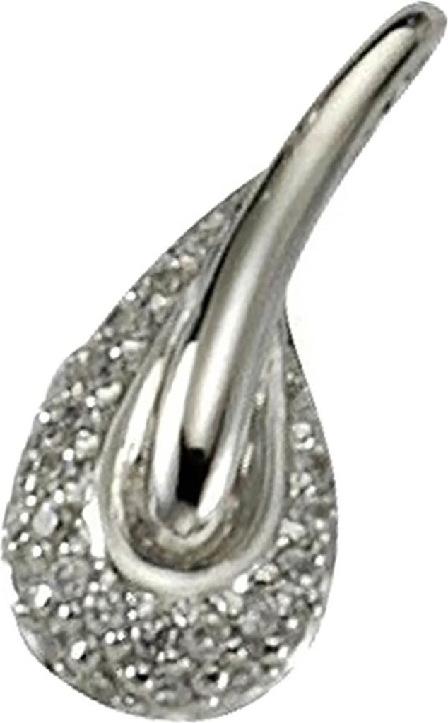 KISMA Schmuck Anhänger für Ketten weiß Sterling Silber 925 D2KIH0107-012