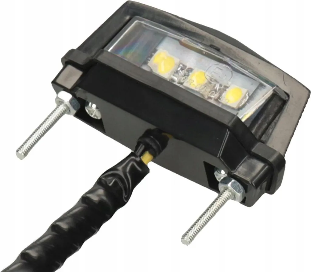 Éclairage de Plaque LED 12V pour Contrôle Technique Homologué E9 - 3