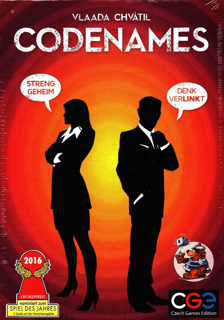Heidelberger CZ066 Codenames - Spiel des Jahres 2016 Produktbild 