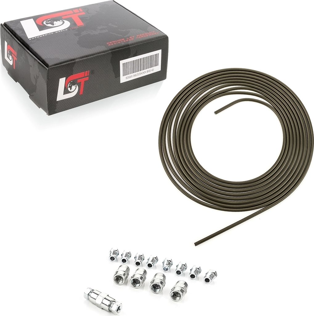 5m Stahl Bremsleitung 4,75mm + 5 Verbinder für Chevrolet Produktbild 