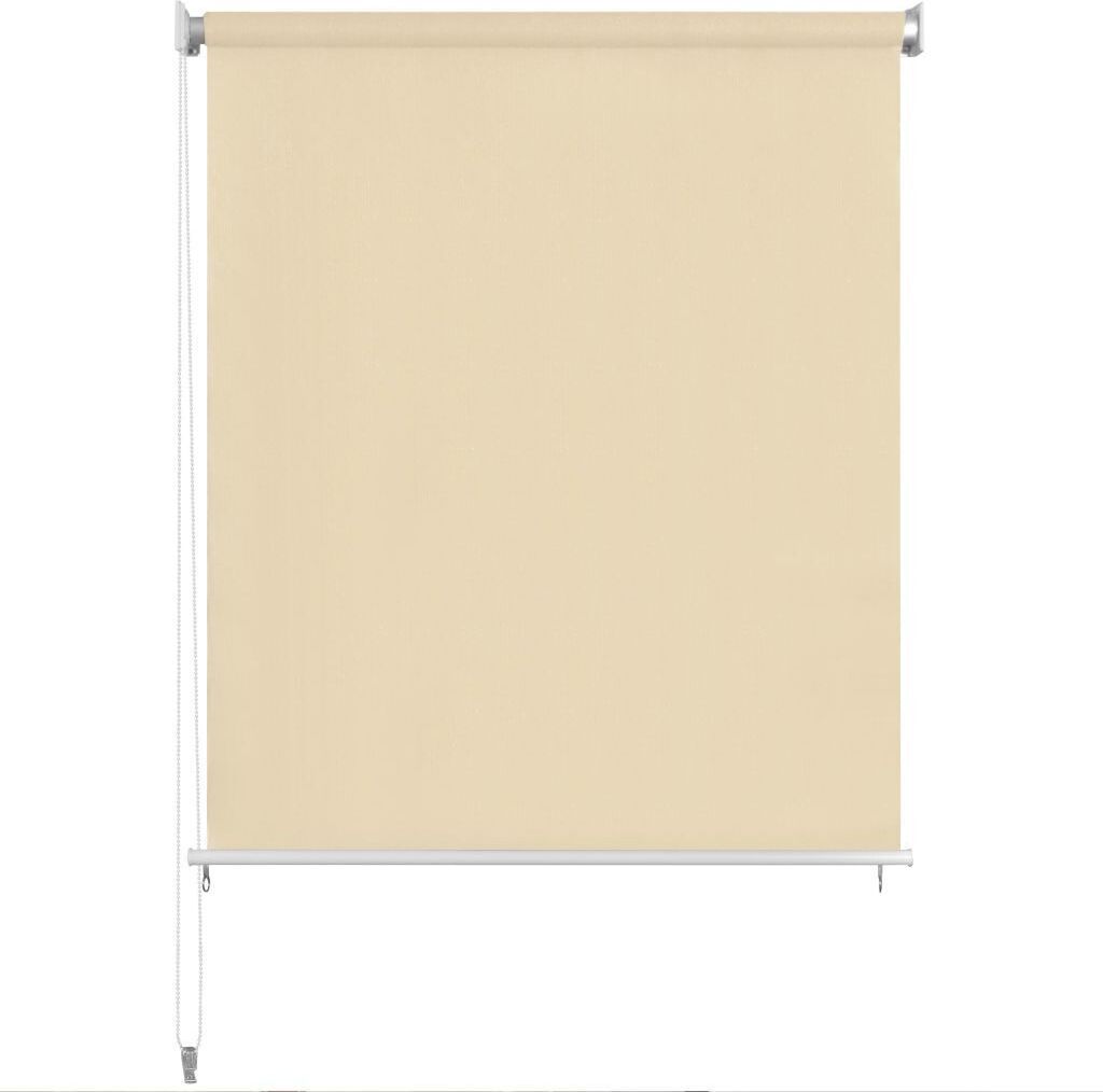 Tenda a rullo esterna 160 x 230 cm bianco crema Immagine del prodotto 