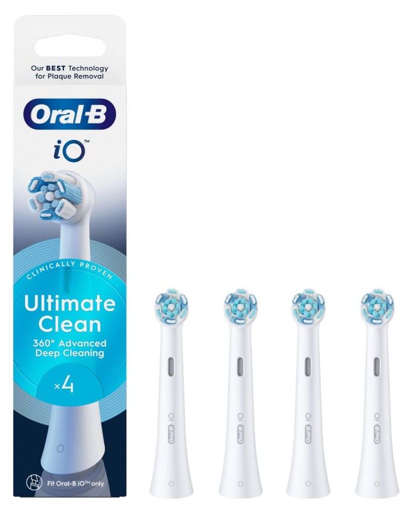 Oral-B Brosses à dents iO Nettoyage Ultime 4 pièces Image du produit 
