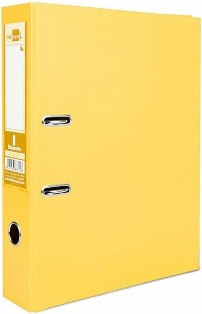 Ringbuch Liderpapel AZ29 Gelb A4