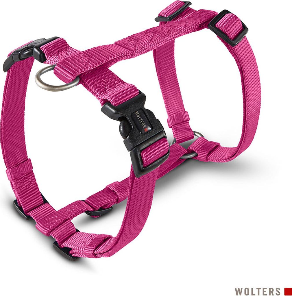 Wolters Geschirr Professional himbeer, Größe: M, Breite: 15 mm