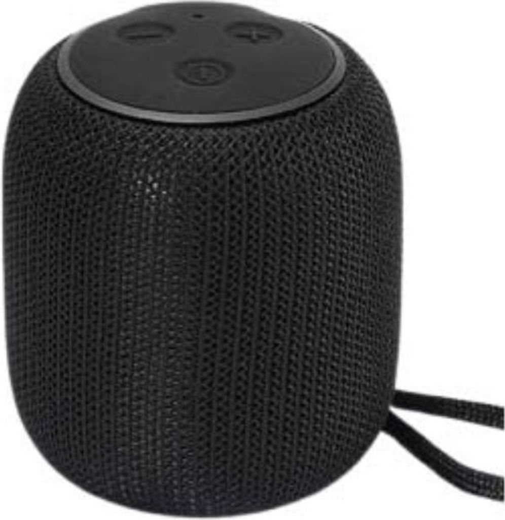 INF Kompakter Bluetooth 5.3 Lautsprecher - Mini Lautsprecher mit FM Radio Schwarz