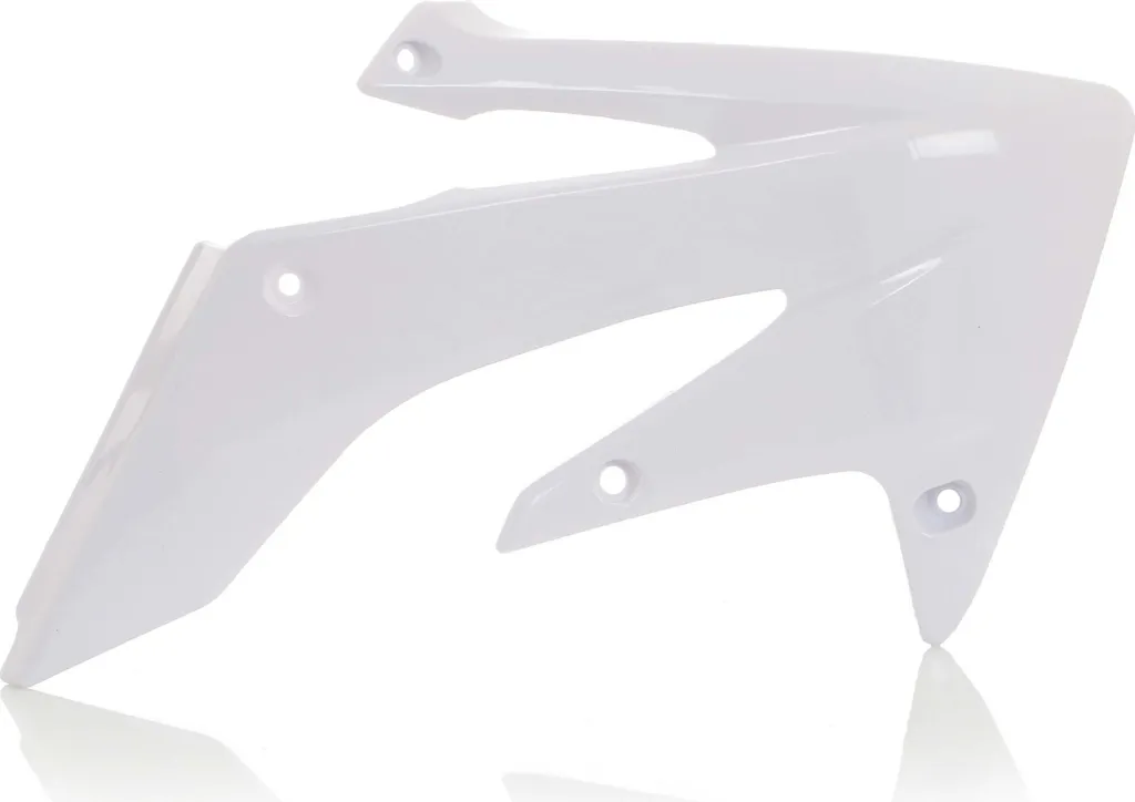 Plastiques de radiateur ACERBIS blancs haute résistance pour Honda
