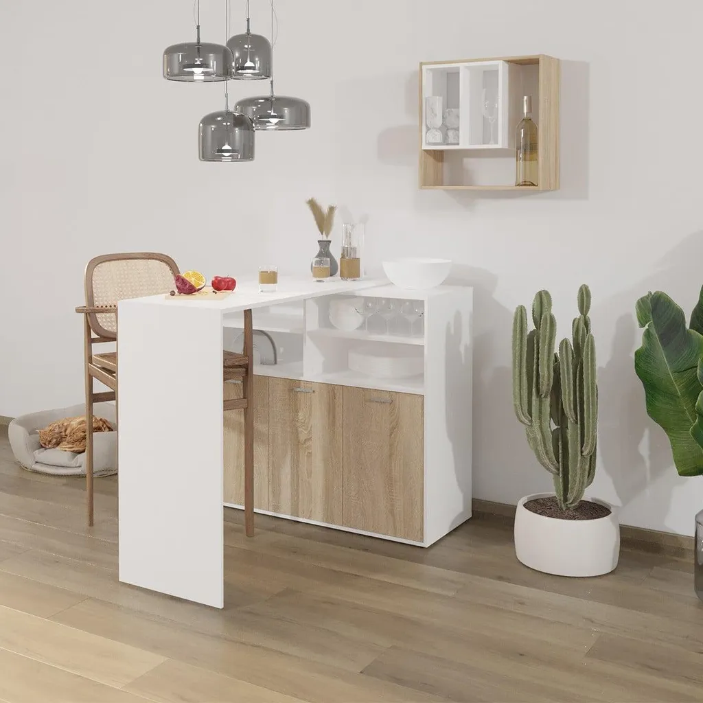 Table bar et buffet de cuisine Soest : solution idéale pour petit espace