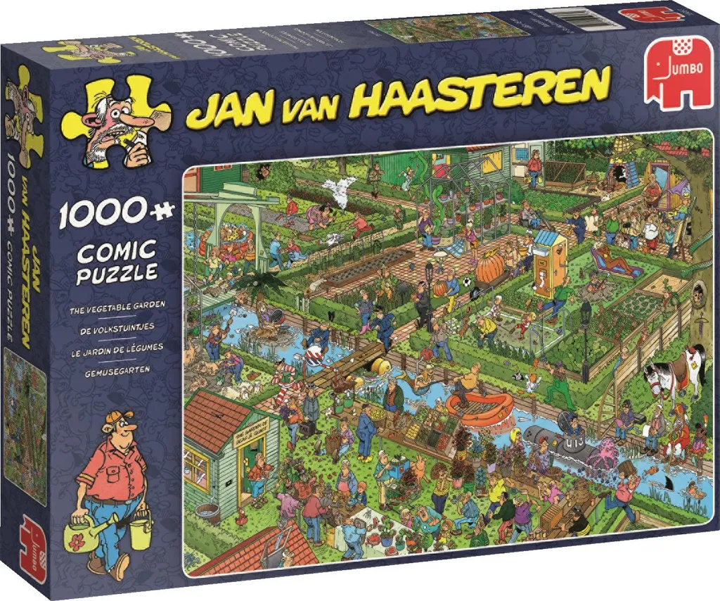 Puzzle 1000 pièces Jan van Haasteren Le Potager par Jumbo Spiele