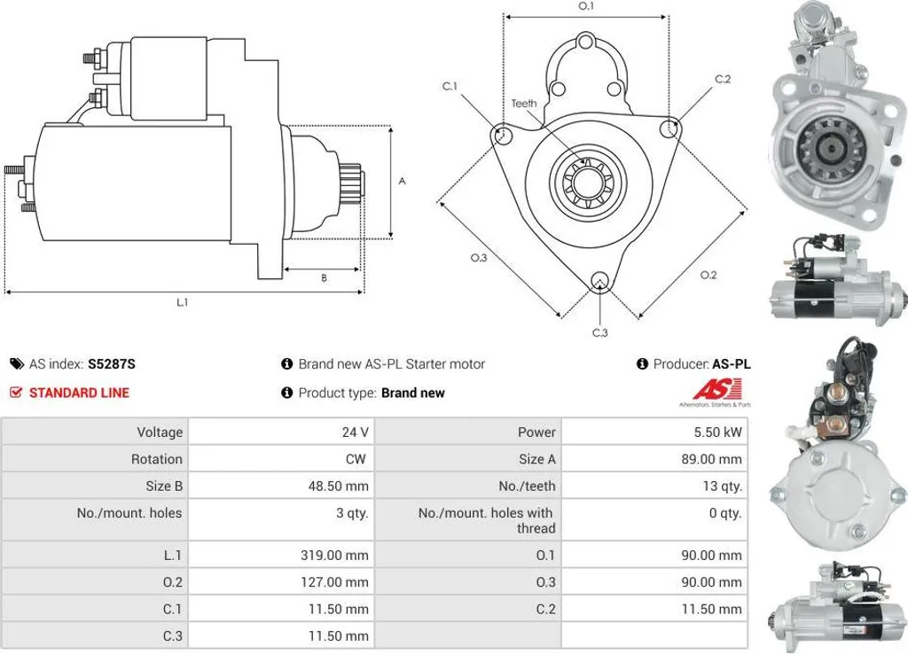 Stop Étincelles Moteur avec Charbons 1018 5.1 et 1016 K 5.1 Durables