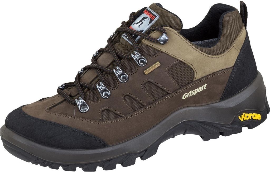 Grisport Nubukschnürschuh braun GRI-TEX Gr. 40