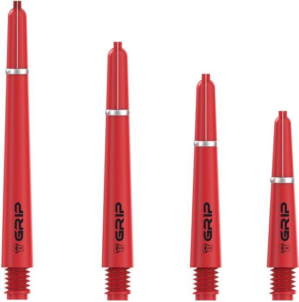 BULL'S B-Grip-2 SL Shaft - im/rot -- 1 Satz