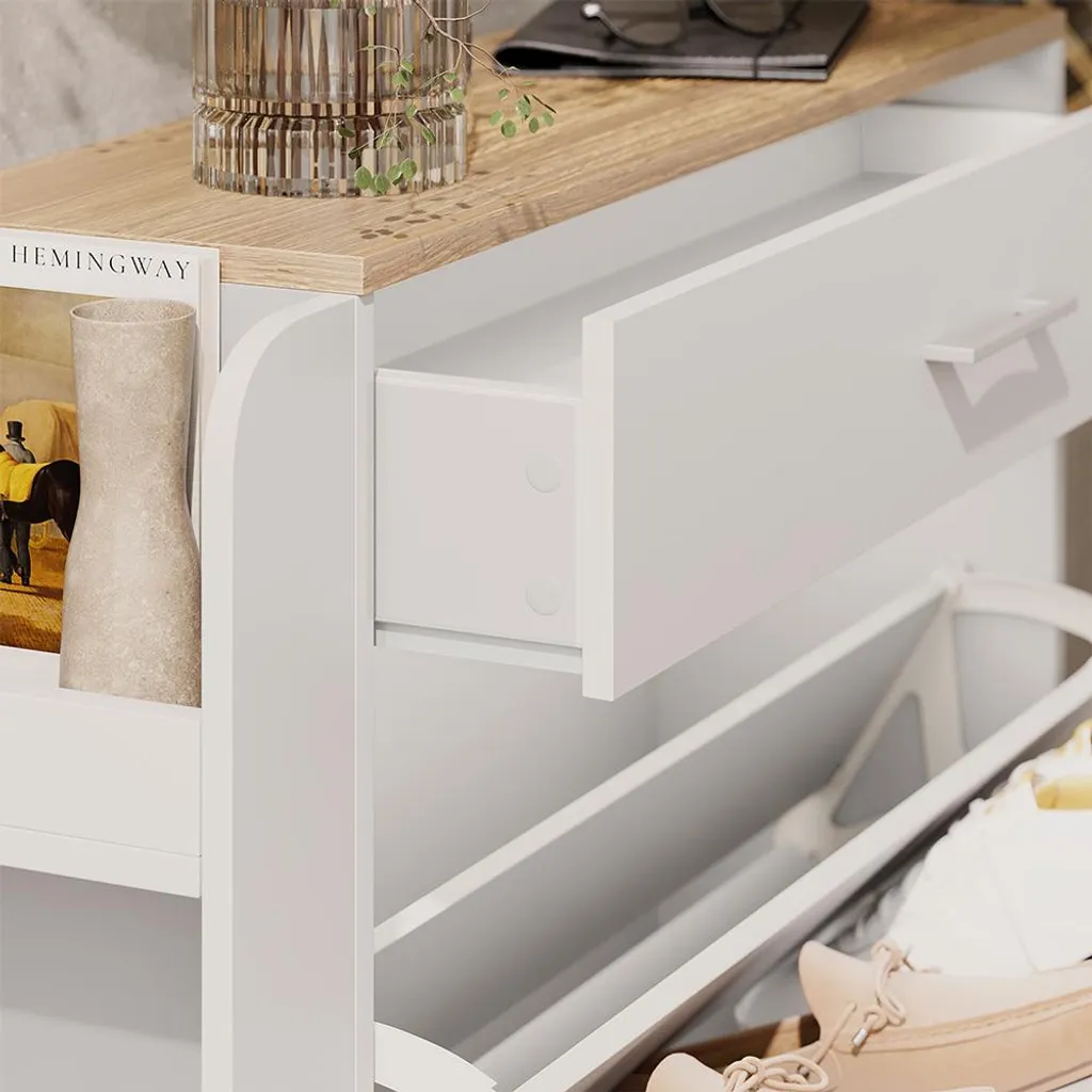 Armoire à chaussures Vicco Movino : fini le désordre dans votre entrée