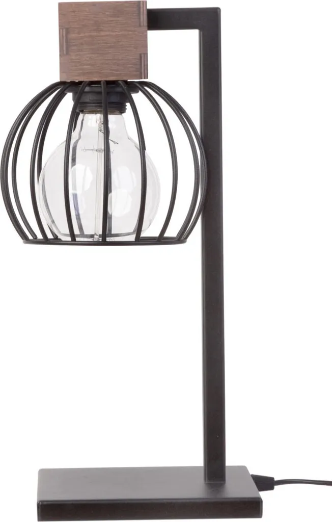 Lampe design filaire noir Milan 1xE27 - Ambiance industrielle chic
