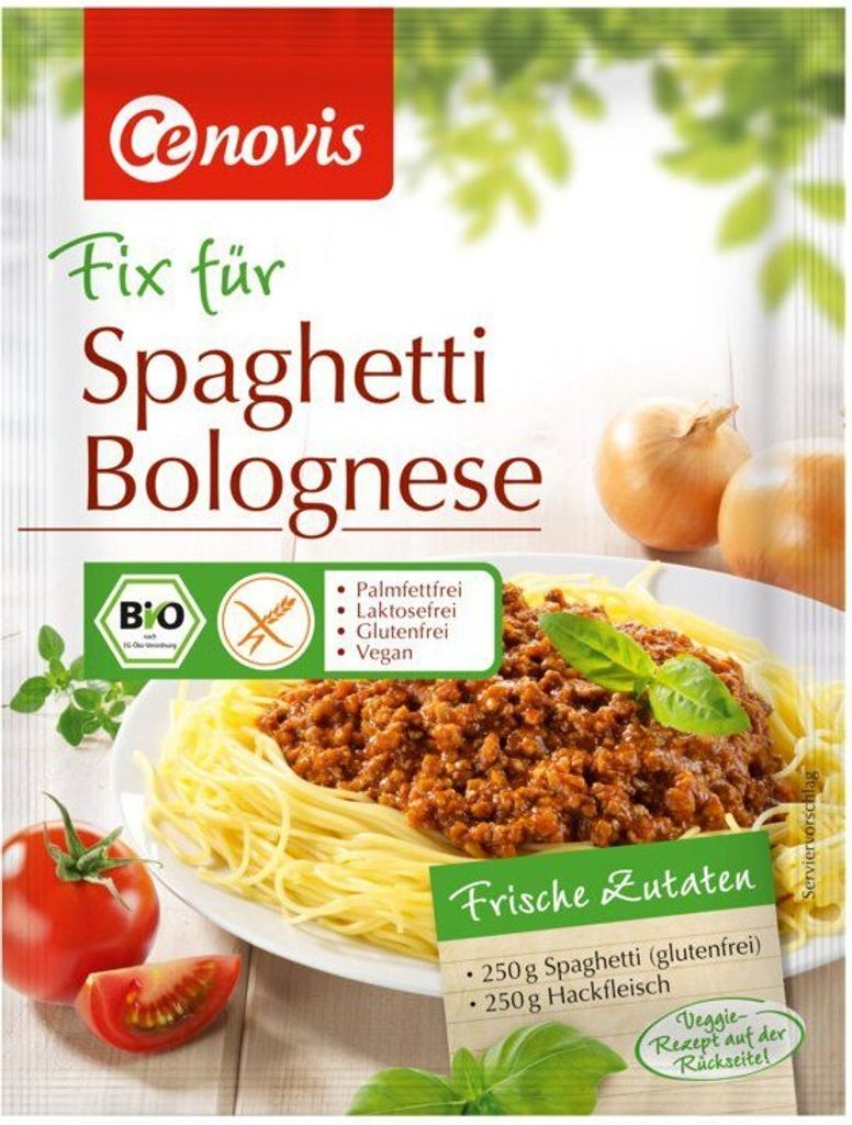 Cenovis Fix für Spaghetti Bolognese, Produktbild 