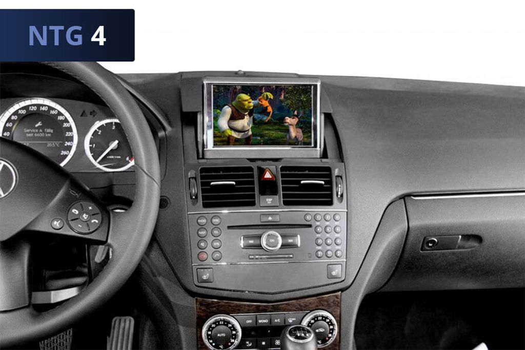 Original Kufatec TV DVD Bild Freischaltung für Mercedes Navi Comand APS NTG 4