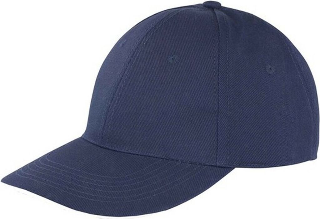 Result Headwear - "Memphis" Kappe Niedriges Profil für Herren/Damen Uni RW9301 (Einheitsgröße) (Marineblau/Weiß)