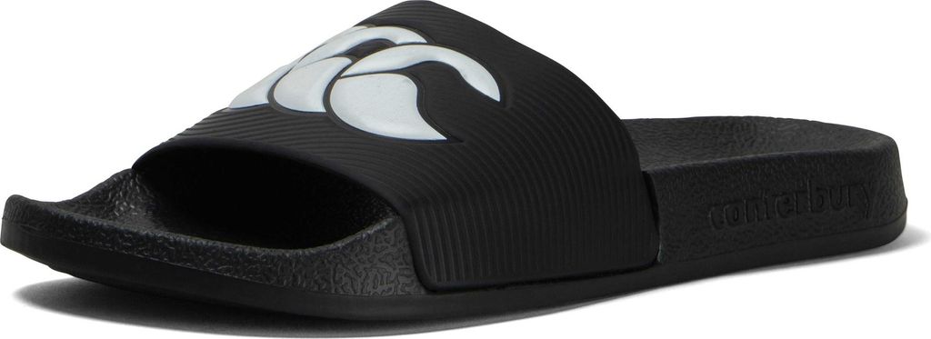 Canterbury Slider Badesandale schwarz-weiß Größe 42 Komfort wasserfest