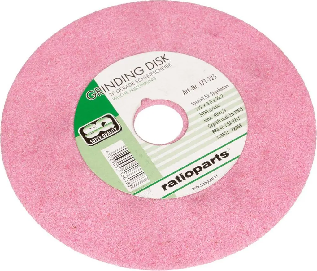 Disque à aiguiser robuste JOLLY 171-125 multi-pas pour tronçonneuse - 2