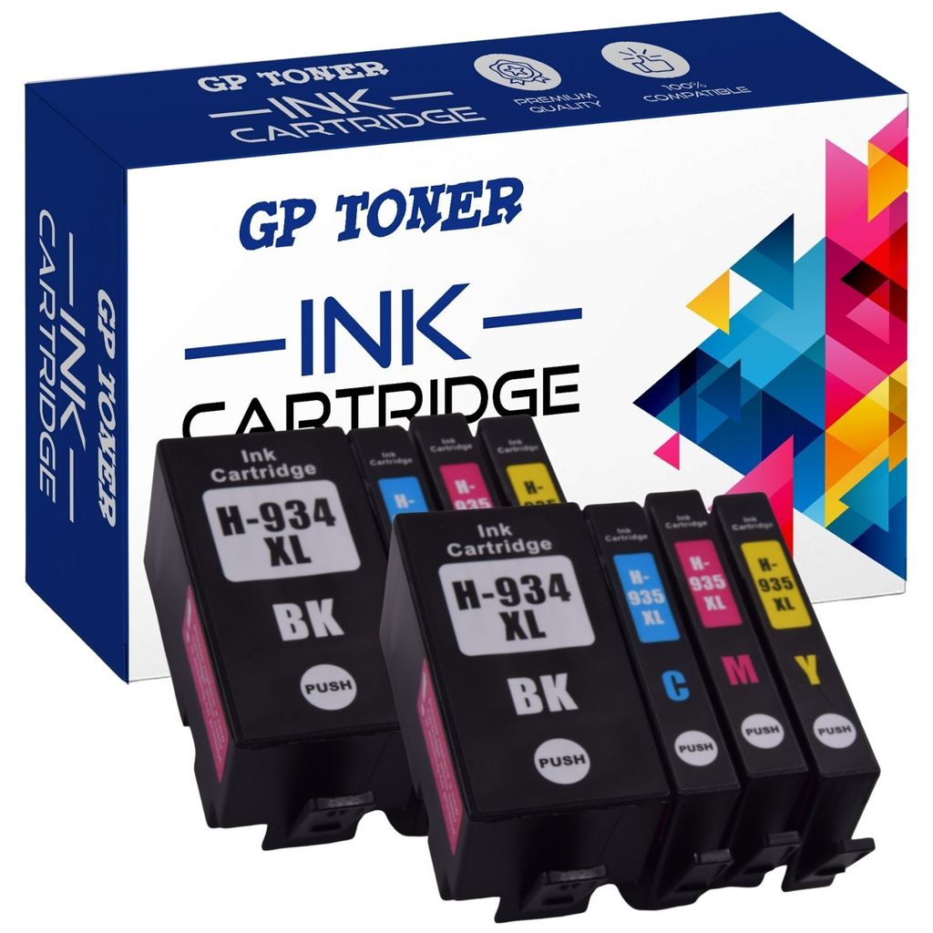 8x TINTENPATRONEN für HP 934XL 935XL OFFICEJET PRO 6200 Obrázok produktu 