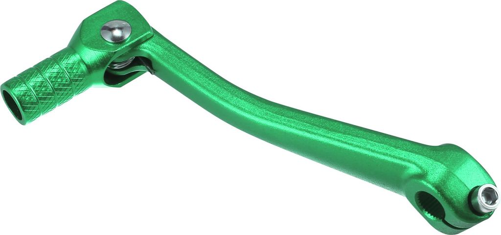Motorrad Klappbarer Einzelner Schalthebel 50cc-250cc 11mm Grün