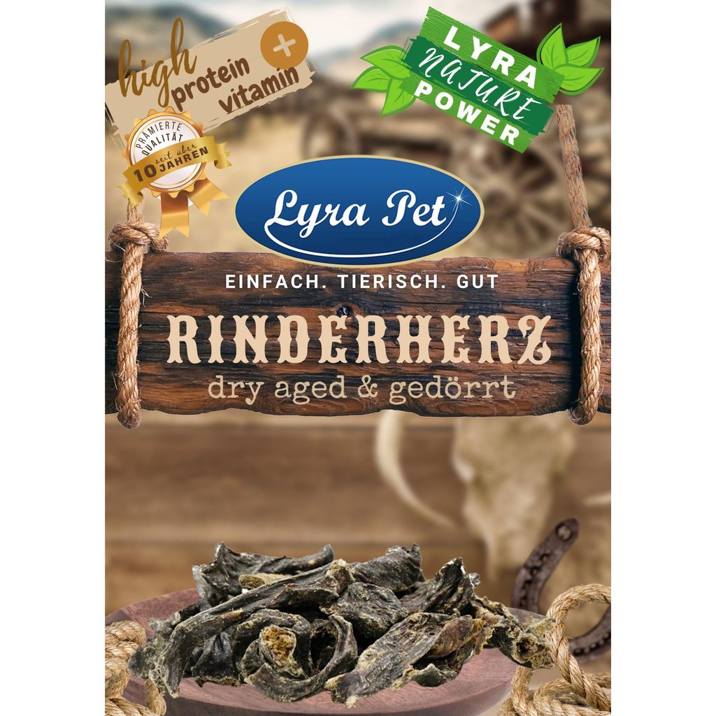 1 kg Lyra Pet® Rinderherz dry aged &amp; gedörrt | Kaufland.de