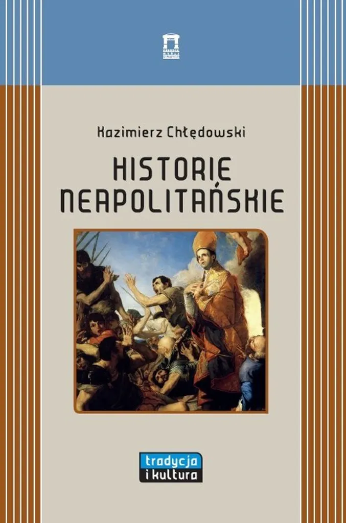 Livre en polonais pour étudier l'histoire de Naples et Italie