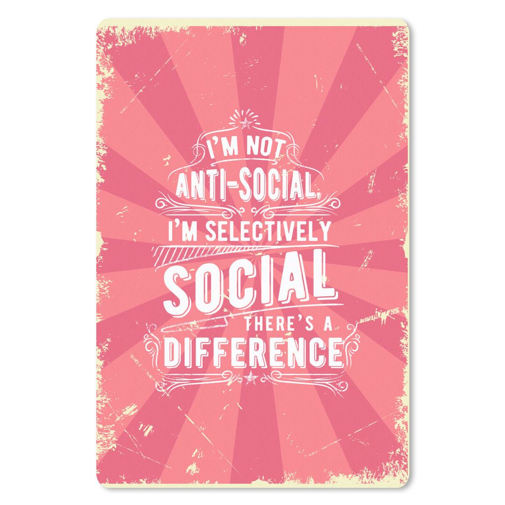 MuchoWow Mauspad Mousepad Vintage - Muster - Text 18x27 cm - Mousepads - Maus Mat - Pad - Mausunterlage