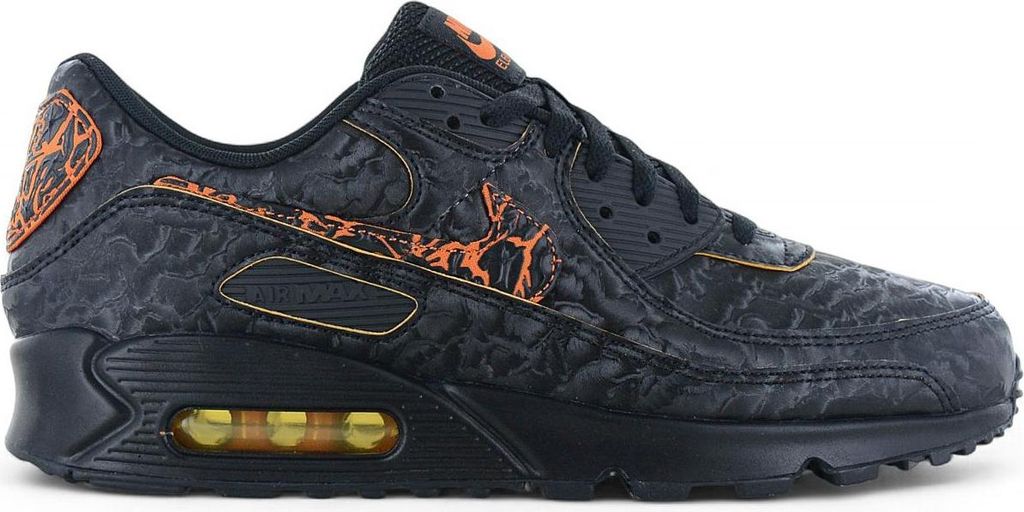 Nike Air Max 90 QS - Volcano - Herren Sneakers Schuhe Schwarz HF3248-001 , EU 40.5 US 7.5