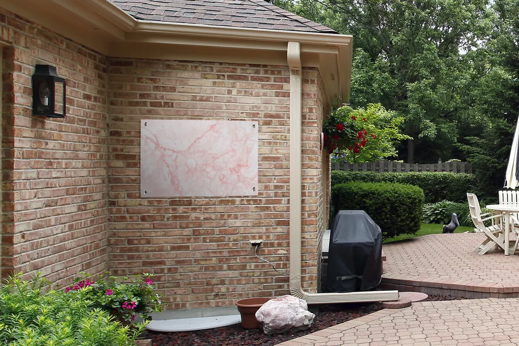 Poster de Jardin Haute Résolution - Texture Marbre et Sol Faïence