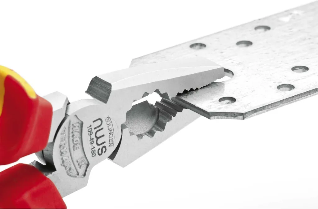 Pinza Combinata NWS 180mm CombiMax VDE | Qualità Solingen Originale - 3