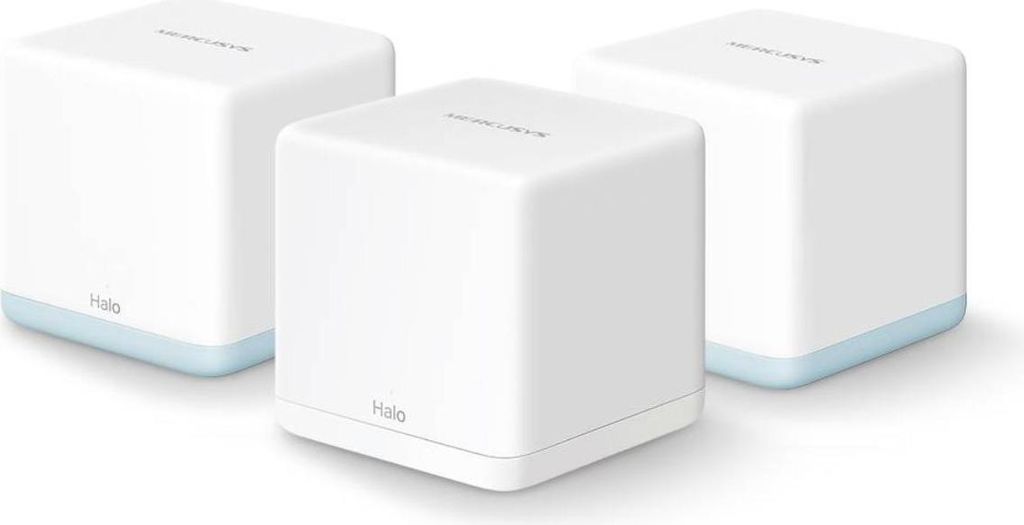 Mercusys Halo H32G AC1200 Dual-Band WiFi 5 Gigabit Mesh System (3 Einheiten)