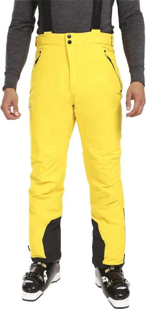 Herren Skihose Kilpi METHONE-M, GELB, Größe LS