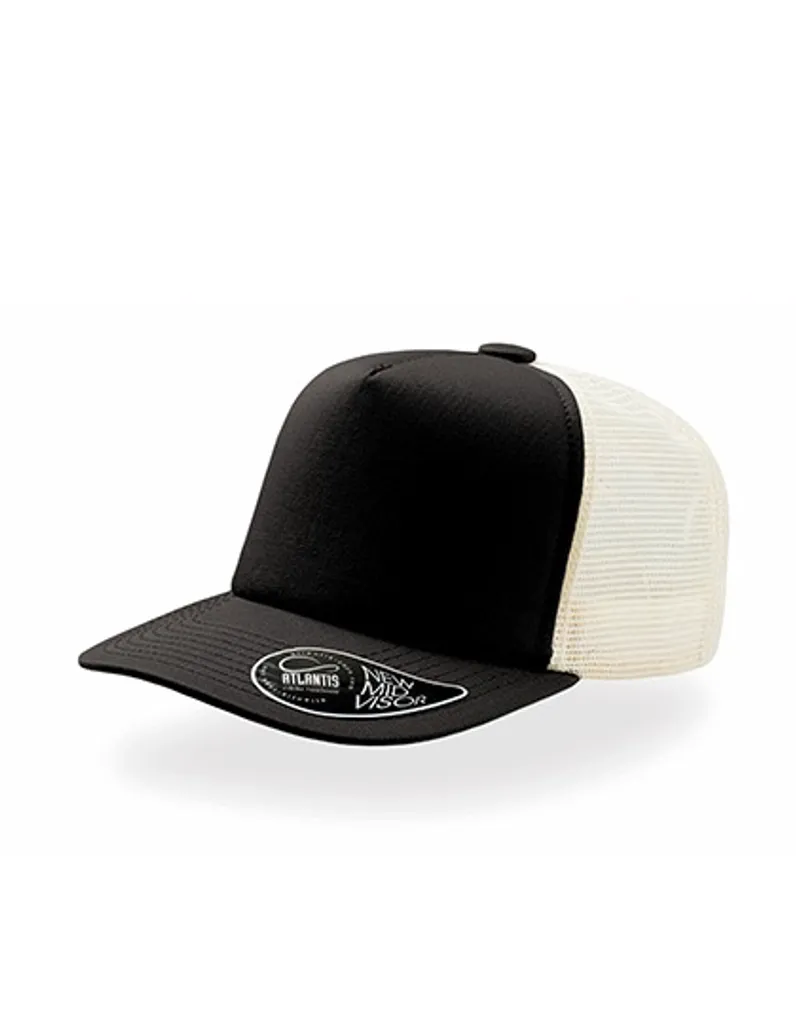 Atlantis Record Cappellino Trucker Nero Taglia Unica - Stile Streetwear