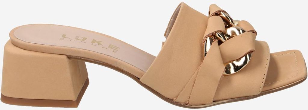 Lüke Schuhe TAMARA 7 PIENZA, Sandaletten in Beige für Damen, Größe 38