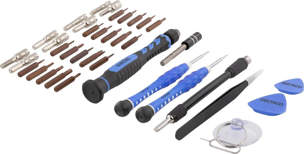 Deltaco Tool Kit 38-in-1: Precisione per iPhone e Android
