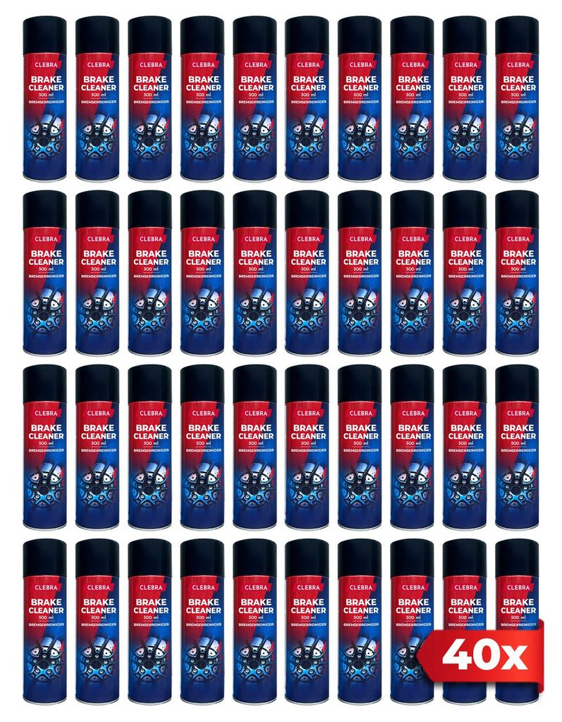 CLEBRA 500 ml Bremsenreiniger Rückstandsfrei Acetonfrei - Produktbild 