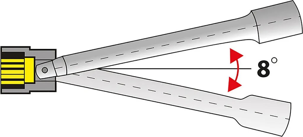 Offerta Prolunga Girevole 12,5mm 1/2" 125mm | Spedizione 24h