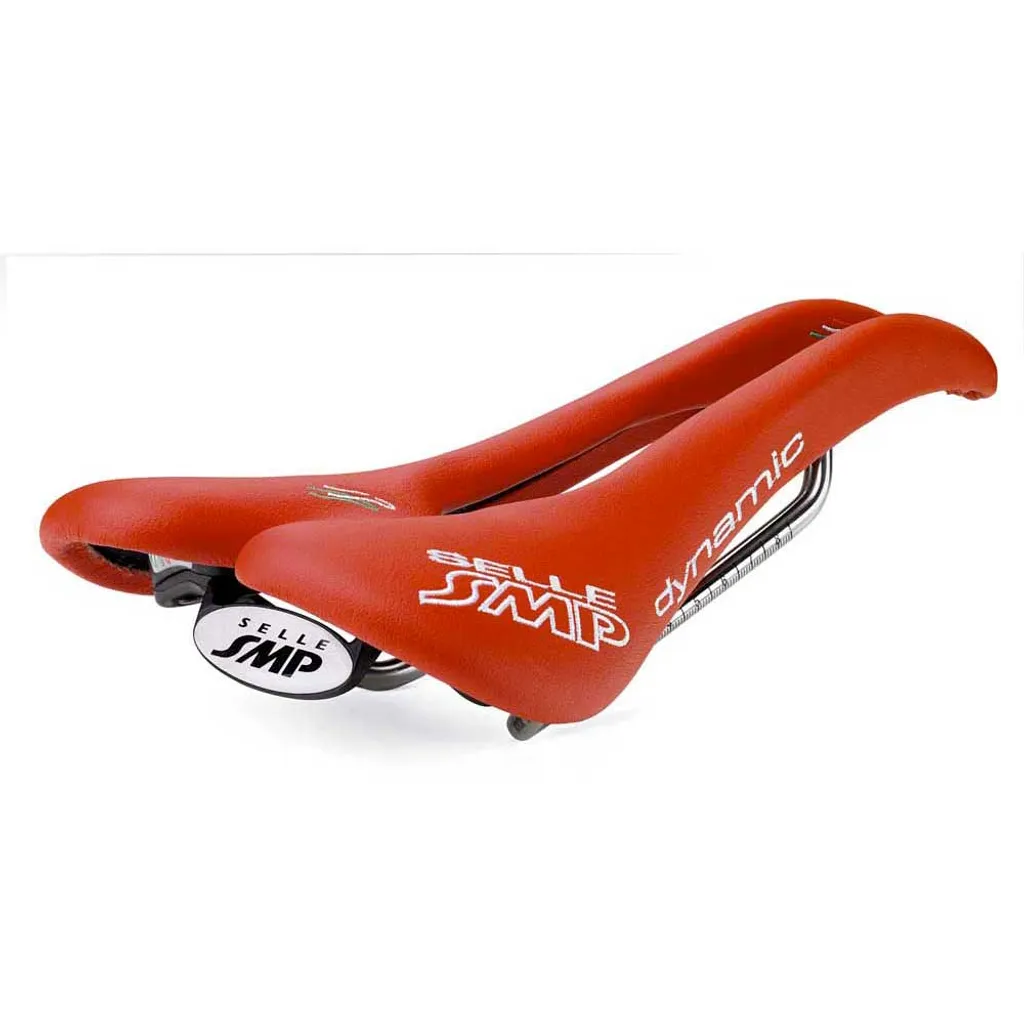 Selle SMP Dynamic Design Ergonomique et Canal Central Ouvert Rouge Pro - 3