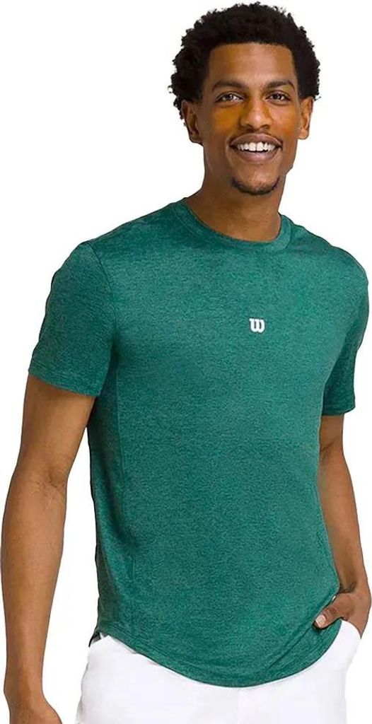 Wilson Everyday Performance Kurzarm-t-shirt Grün L Mann Grün L
