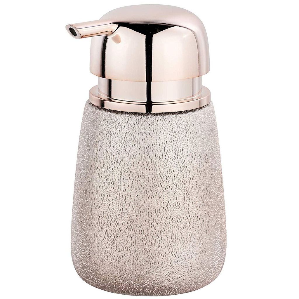 WENKO Seifen Spender Glimma Rosé 330ml Dosierer Flüssig Produktbild 