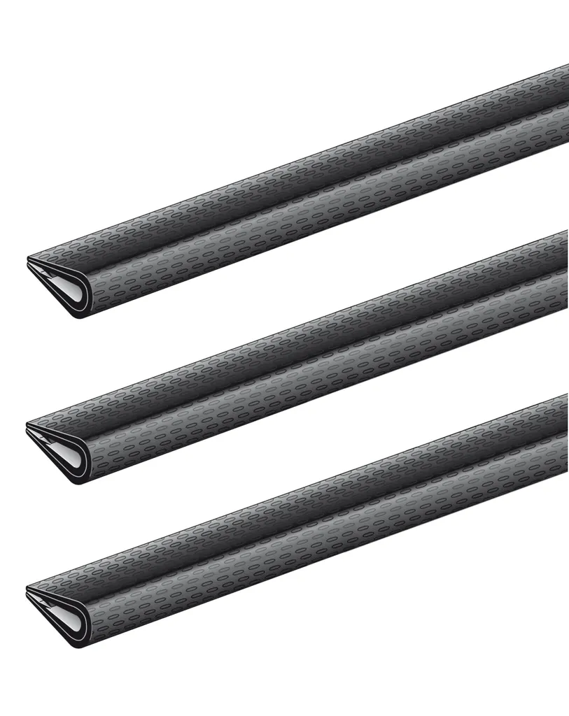 Profilé souple noir pour arêtes 1500x10x7mm Alberts - Protection durable