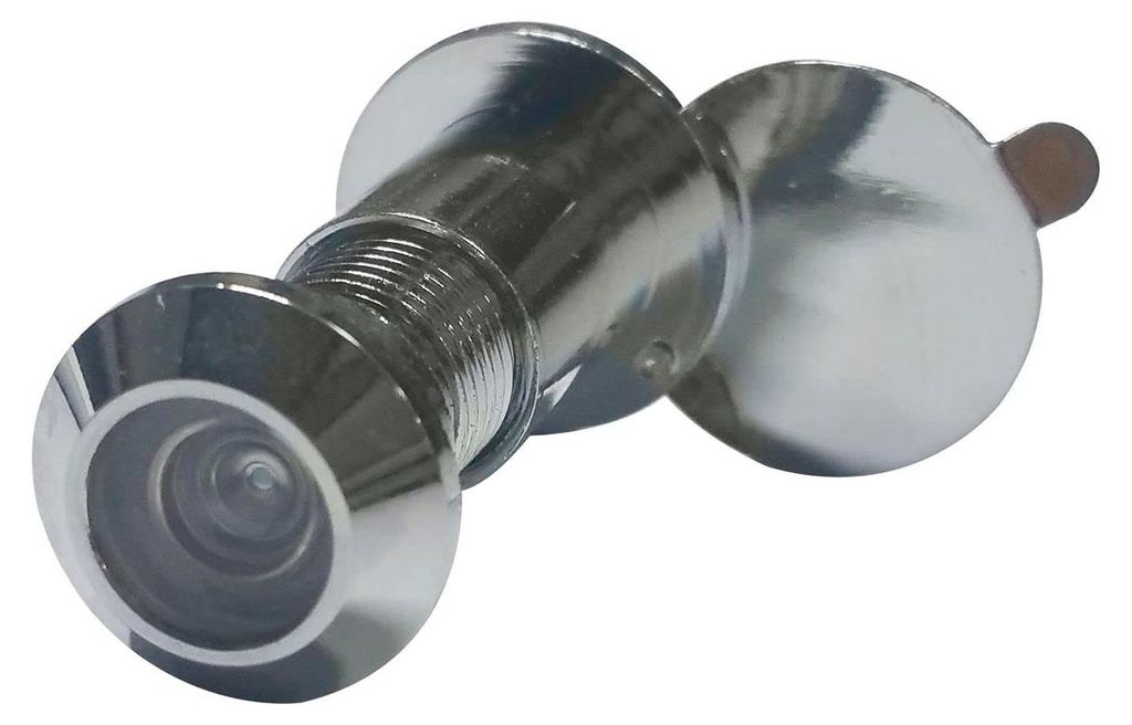 Türspion 12mm mit Weitwinkel Linse 200 Grad - Türgucker für Produktbild 