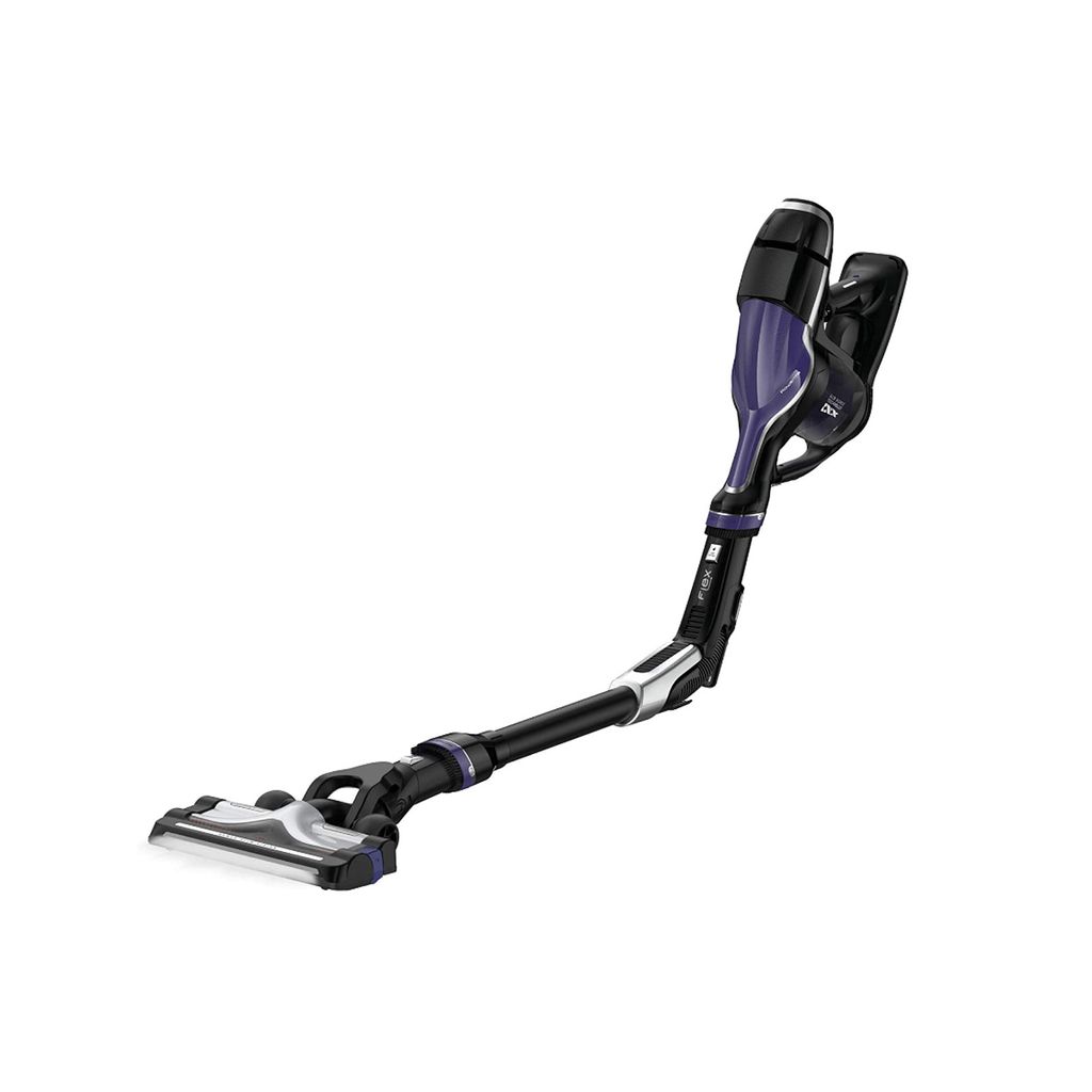 Rowenta Akku-Staubsauger Air Force 460 RH9299, Trocken, Zyklonal, 85 dB, Beutellos, 0,65 l, Schwarz, Violett