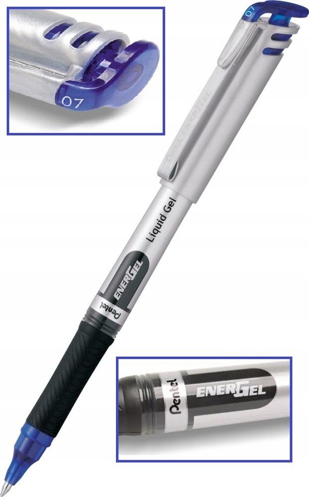 PENTEL EnerGel Tintenroller 0,7 mm BL17 BLAU