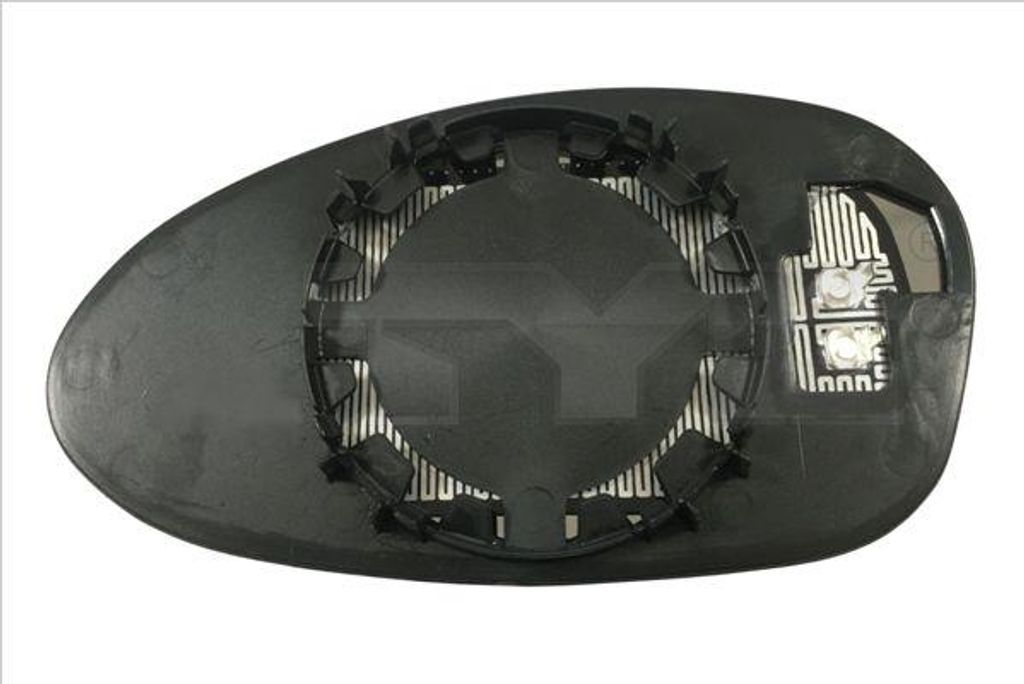 TYC 303-0133-1 Spiegelglas, Außenspiegel OE 7157246 kompatibel mit 1er E81, 1er E87, 1er E88, 1er E82, 3er E90, 3er E93, 3er E92, 3er E91