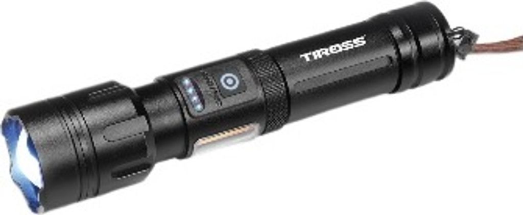 Tiross Latarka Led 1300 Lm Z Funkcją  Powerbanku Ts1887 Zdjęcie produktu 