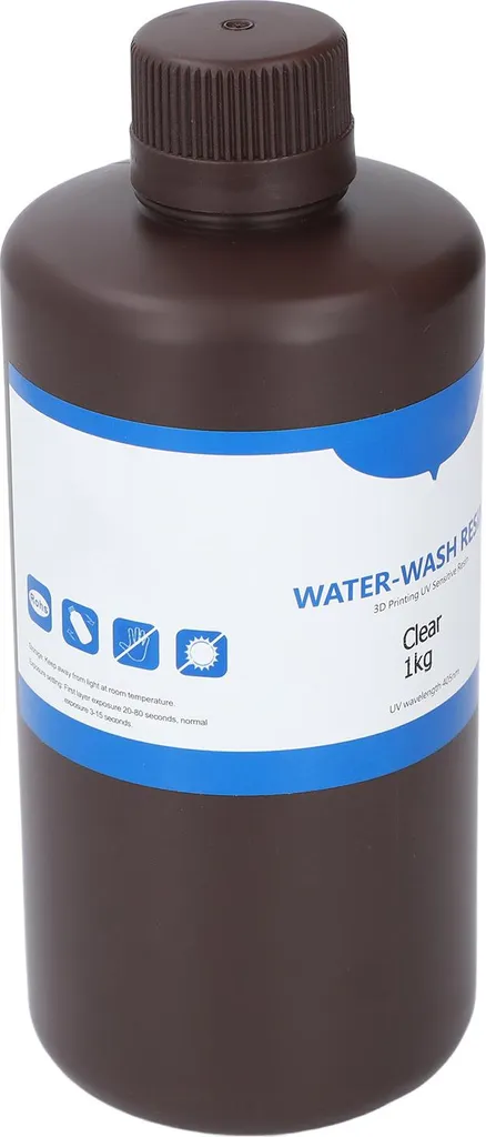 Résine 3D lavable à l'eau castable haute résolution 80 Shore 1kg