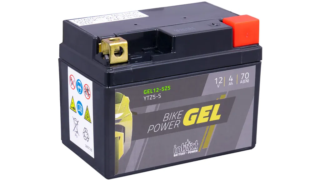Batteria Intact GEL YTZ5-S 12V 4Ah | Alternativa Premium a YUASA