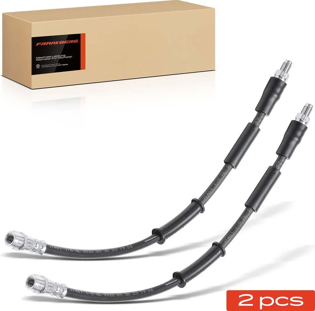 Paire de Durites de Frein Avant pour Mercedes-Benz W222 et Coupe C217